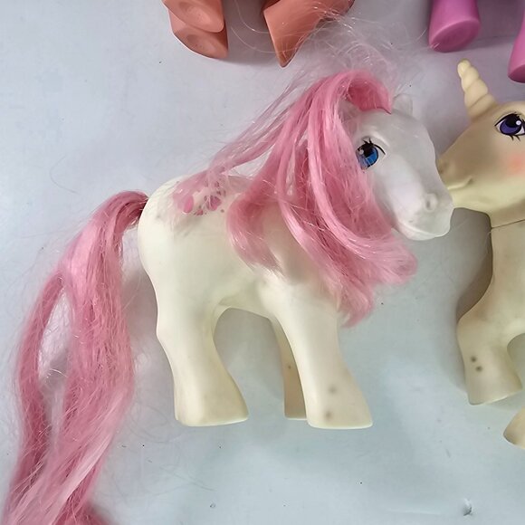 Vintage My Little Pony Pegasus & Unicorn Lot AS IS - Picture 3 of 12